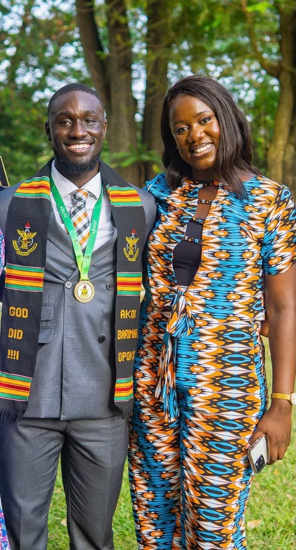 Nana Kofi's graduation